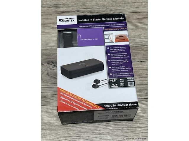 Marmitek invisible ir blaster remote extender type control 6 xtra set e - afbeelding 1 van  3