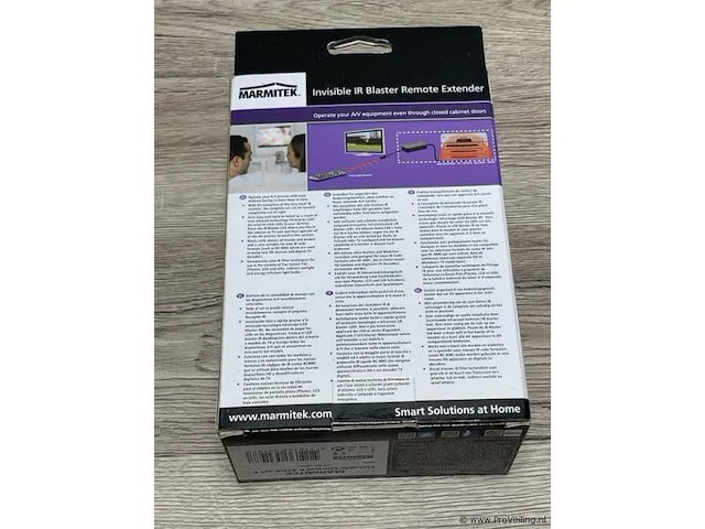 Marmitek invisible ir blaster remote extender type control 6 xtra set e - afbeelding 2 van  3