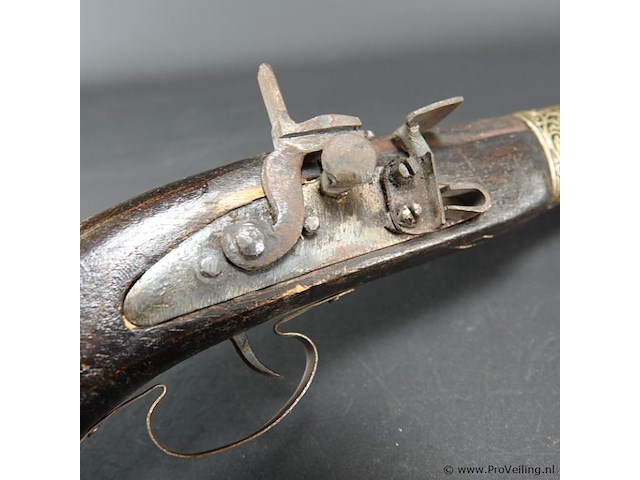 Marokkaans antiek pistool - afbeelding 3 van  5