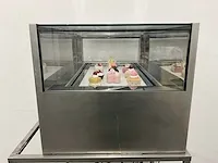 Marrone gekoelde gebaksvitrine - afbeelding 7 van  14