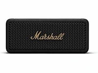 Marshall emberton - draadloze speaker - zwart en messing - afbeelding 1 van  2