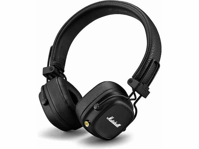 Marshall major iv - draadloze on-ear koptelefoon - zwart - afbeelding 1 van  4