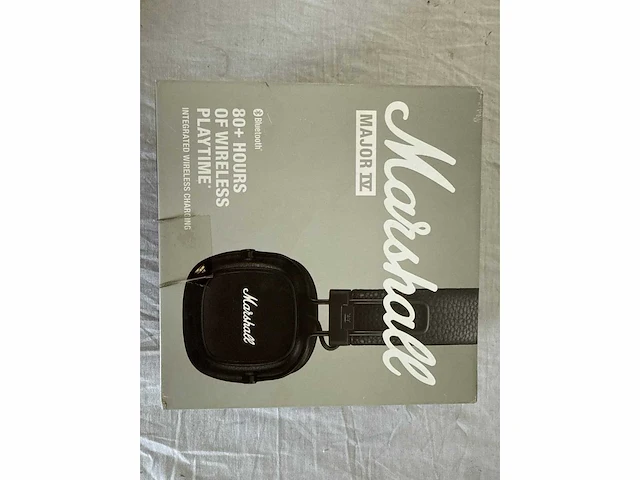 Marshall major iv - draadloze on-ear koptelefoon - zwart - afbeelding 2 van  4