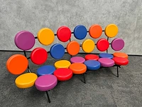 Marshmallow design sofa multicolor - afbeelding 3 van  13