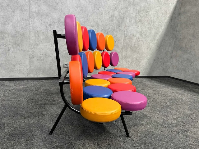 Marshmallow design sofa multicolor - afbeelding 5 van  13