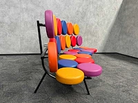 Marshmallow design sofa multicolor - afbeelding 5 van  13
