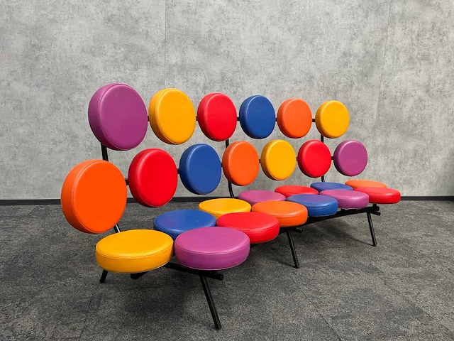 Marshmallow design sofa multicolor - afbeelding 6 van  13