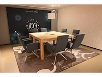 Martela - form - design vergader opstelling met 8 vergaderstoelen - afbeelding 2 van  8