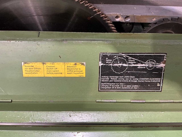 Martin - t 71 - formaatcirkelzaagmachine - afbeelding 9 van  9