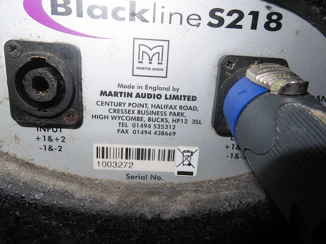 Martin audio - s218 - subwoofer - afbeelding 2 van  2