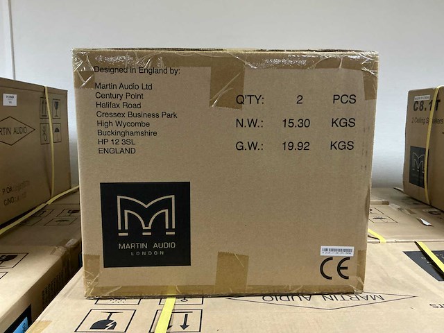 Martin audio c8-1t-gvc-ci ceiling speakers (2x) - afbeelding 3 van  3
