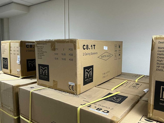 Martin audio c8-1t-gvc-ci ceiling speakers (2x) - afbeelding 2 van  3