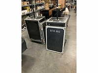 Martin audio verrijdbare speakerset met flightcase (2x) - afbeelding 3 van  4