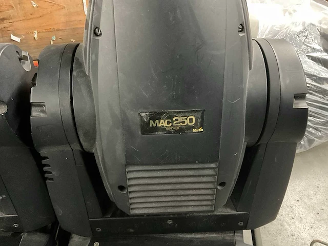 Martin mac 250 wash movinghead (2x) - afbeelding 5 van  10