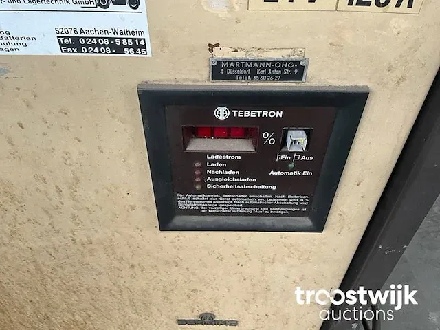 Martmann tebetron lader 24v 125a - afbeelding 2 van  3