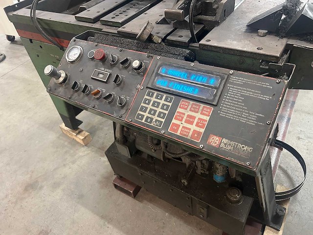 Marvel - v-10a - metal vertical band sawing machine - 1992 - afbeelding 7 van  12