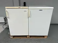 Marynen - koelkast tafelmodel + frigidaire vriezer tafelmodel