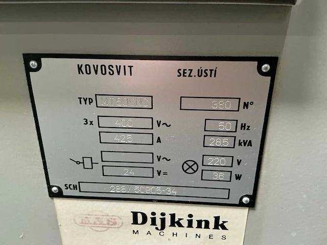 Mas kovosit mt50cnc cnc draaibank - afbeelding 11 van  27