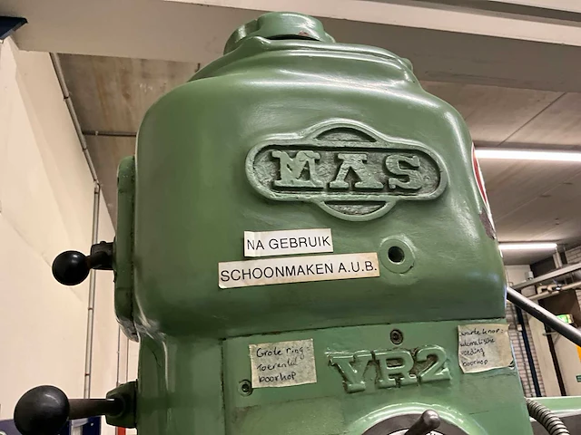 Mas vr2 radiaalboormachine - afbeelding 2 van  17