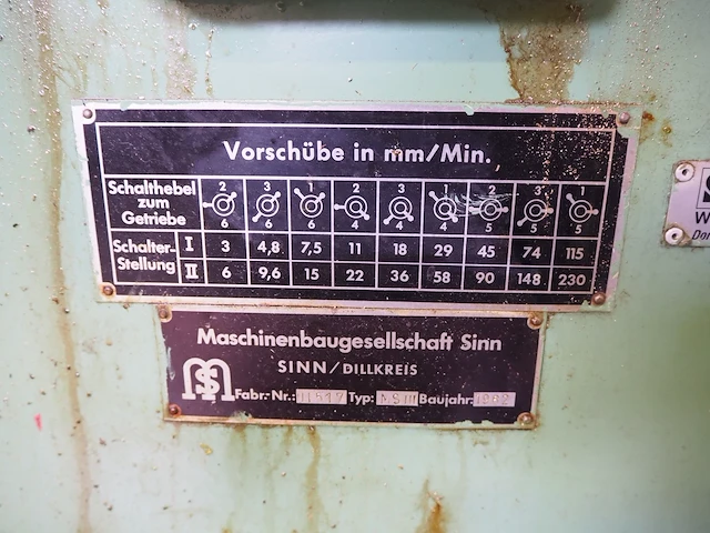 Maschinenbaugesellschaft sinn - afbeelding 7 van  16