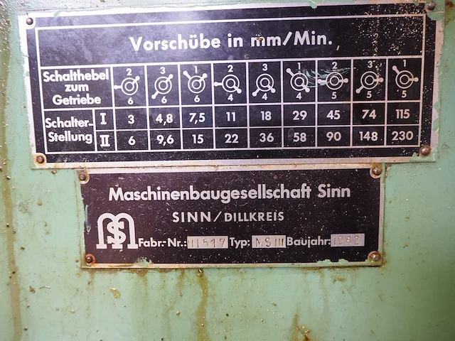 Maschinenbaugesellschaft sinn - afbeelding 8 van  16