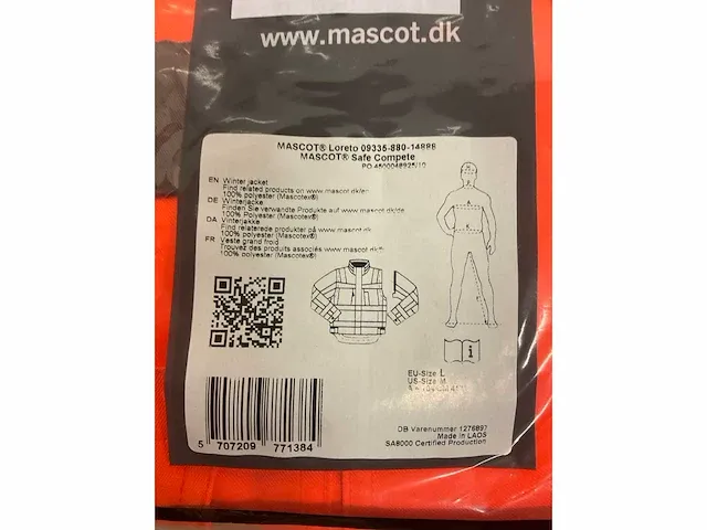 Mascot werkjas, maat xl (4x) - afbeelding 4 van  4
