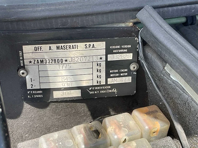 Maserati - 1989 - 430-serie - personenauto - afbeelding 28 van  34