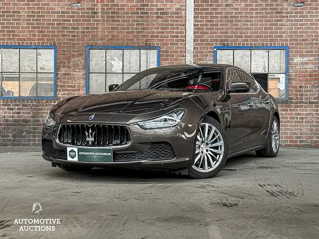 Maserati ghibli 3.0 v6 330pk 2014 -orig. nl-, 1-tgt-21 - afbeelding 1 van  52