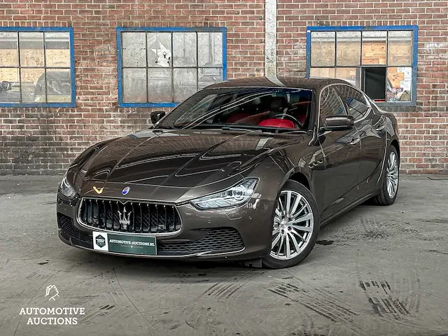 Maserati ghibli 3.0 v6 330pk 2014 -orig. nl-, 1-tgt-21 - afbeelding 2 van  52