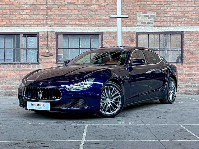 Maserati ghibli 3.0 v6 d 275pk 2014, x-048-bf - afbeelding 1 van  46