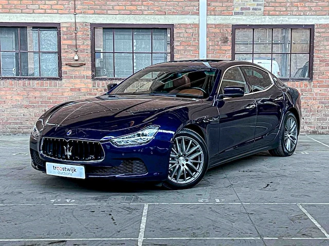 Maserati ghibli 3.0 v6 d 275pk 2014, x-048-bf - afbeelding 12 van  46