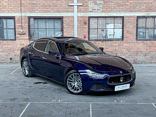 Maserati ghibli 3.0 v6 d 275pk 2014, x-048-bf - afbeelding 43 van  46
