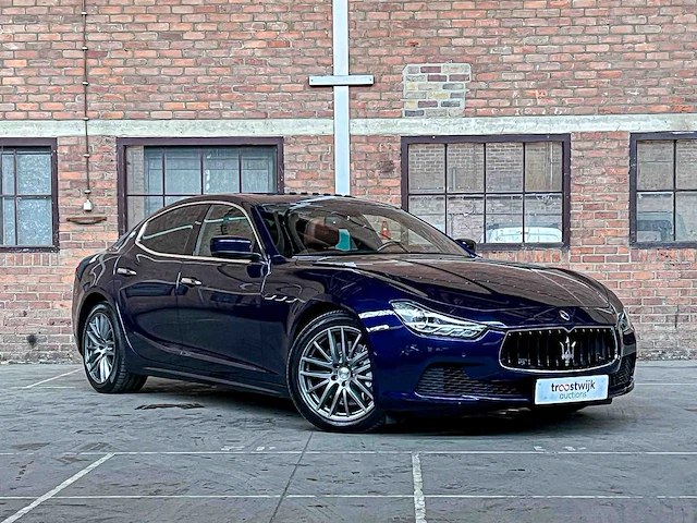 Maserati ghibli 3.0 v6 d 275pk 2014, x-048-bf - afbeelding 44 van  46