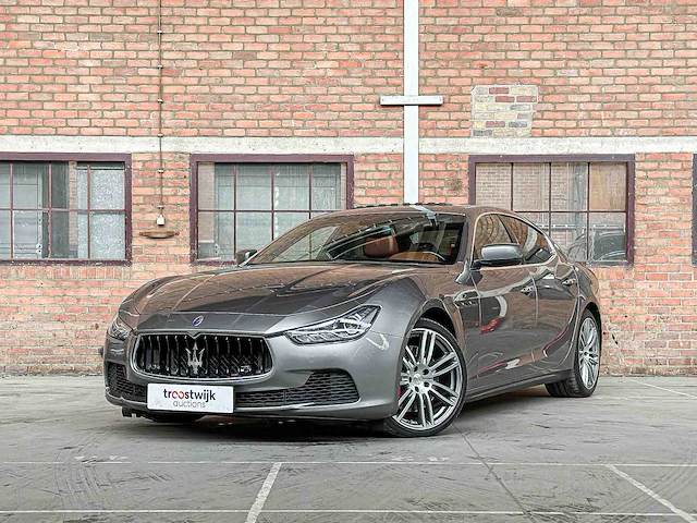 Maserati ghibli 3.0 v6 d 275pk 2015, 9-zhh-55 - afbeelding 1 van  52