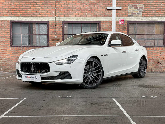 Maserati ghibli 3.0 v6 d 275pk 2015 (origineel-nl), hf-346-h - afbeelding 1 van  65