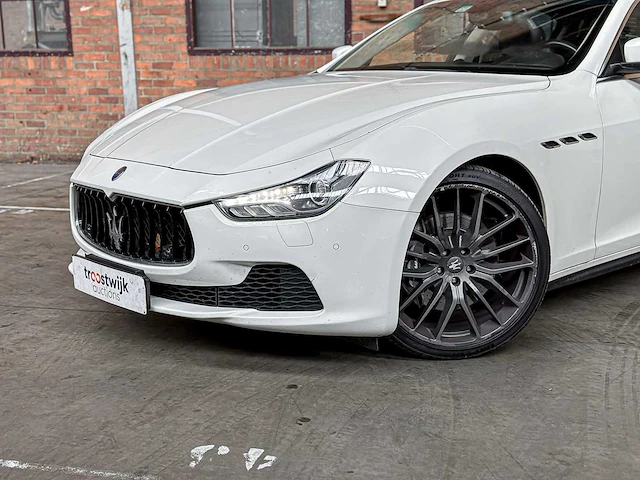Maserati ghibli 3.0 v6 d 275pk 2015 (origineel-nl), hf-346-h - afbeelding 4 van  65