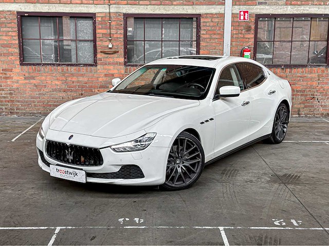 Maserati ghibli 3.0 v6 d 275pk 2015 (origineel-nl), hf-346-h - afbeelding 23 van  65