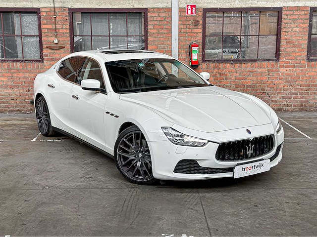 Maserati ghibli 3.0 v6 d 275pk 2015 (origineel-nl), hf-346-h - afbeelding 64 van  65