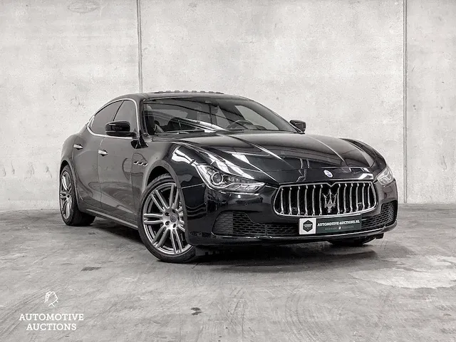 Maserati ghibli 3.0 v6 d gransport facelift -orig. nl- 275pk 2017, pg-705-r - afbeelding 2 van  59