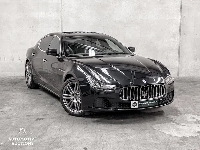 Maserati ghibli 3.0 v6 d gransport facelift -orig. nl- 275pk 2017, pg-705-r - afbeelding 3 van  59