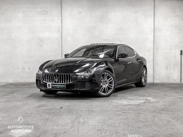 Maserati ghibli 3.0 v6 d gransport facelift -orig. nl- 275pk 2017, pg-705-r - afbeelding 1 van  59