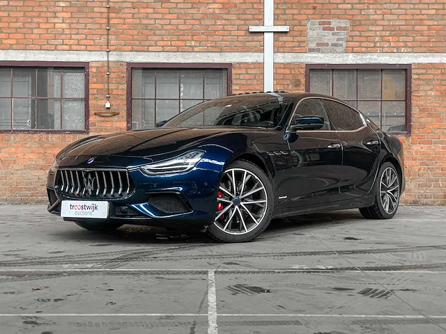 Maserati ghibli 3.0 v6 granlusso 349pk 2019 (origineel-nl), xj-658-t - afbeelding 1 van  74