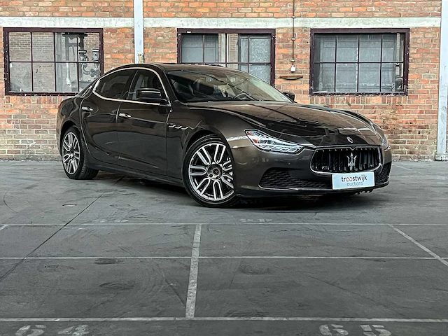 Maserati ghibli s 3.0 v6 biturbo 411pk 2015 - afbeelding 42 van  43