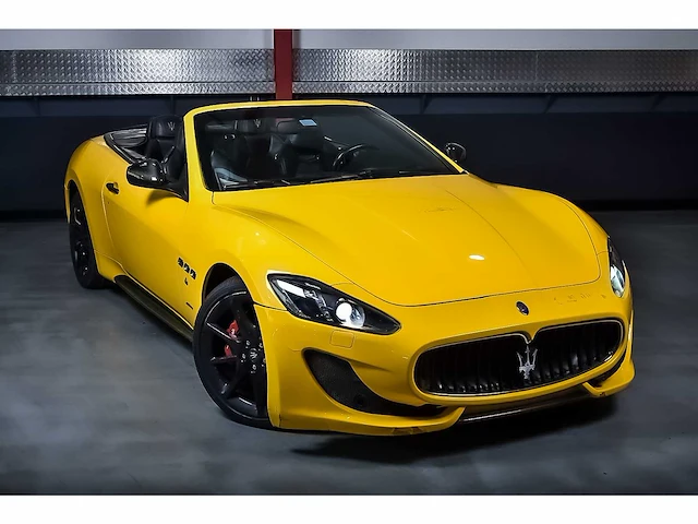 Maserati grancabrio sport convertible 4,7l v8 - 2016 - afbeelding 56 van  77