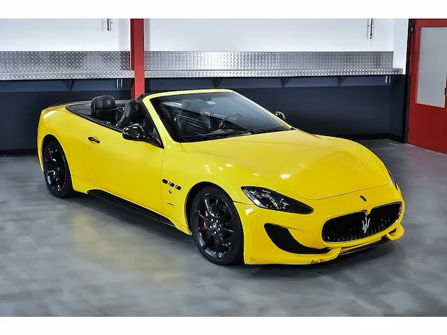 Maserati grancabrio sport convertible 4,7l v8 - 2016 - afbeelding 67 van  77