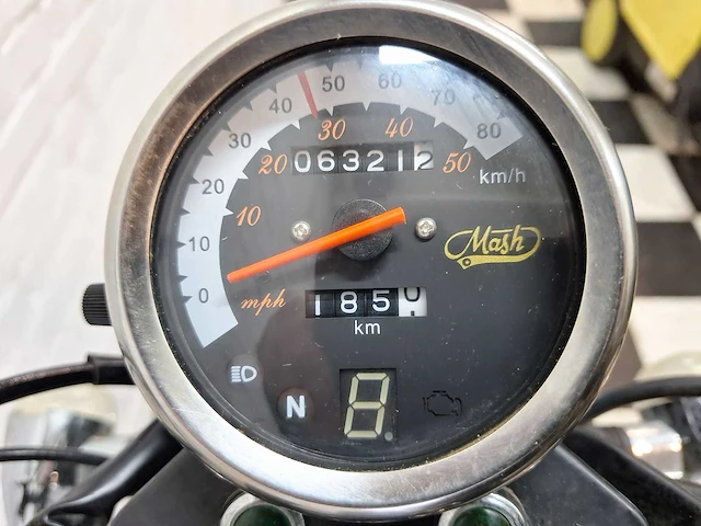 Mash fifty 45 km bromscooter 4takt - afbeelding 4 van  7