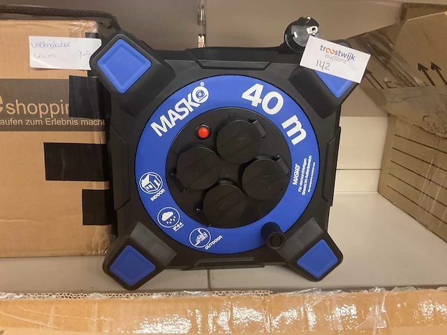 Maskor verlengkabelhaspels en -snoer - afbeelding 1 van  2