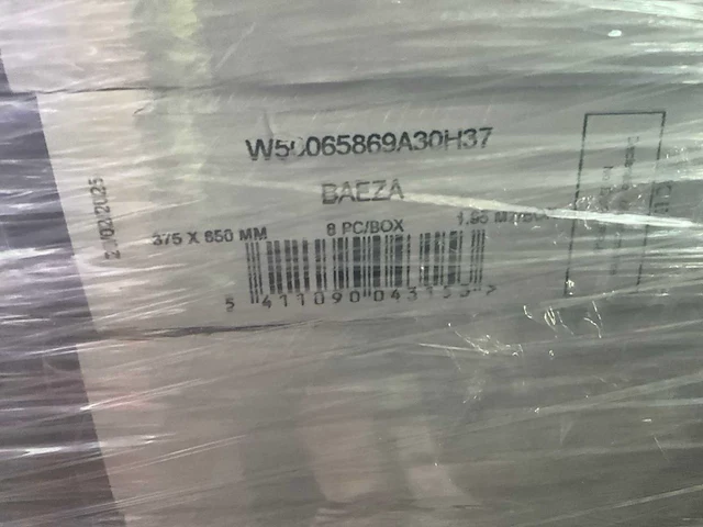 Masq wall - wandtegel baeza - 375x650 mm - v-groef kunststof wandbekleding (104x) - afbeelding 4 van  5