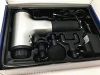 Massage gun rohs, kh-320, zwart/zilver - afbeelding 2 van  3