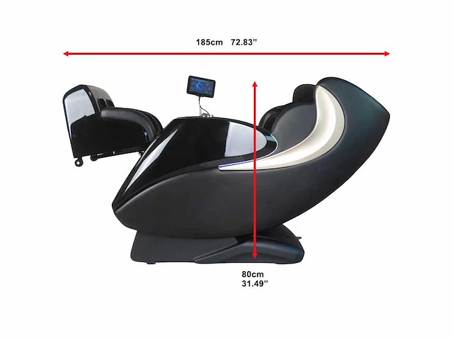 Massagestoel - vonato - lumora - zero gravity - afbeelding 9 van  14